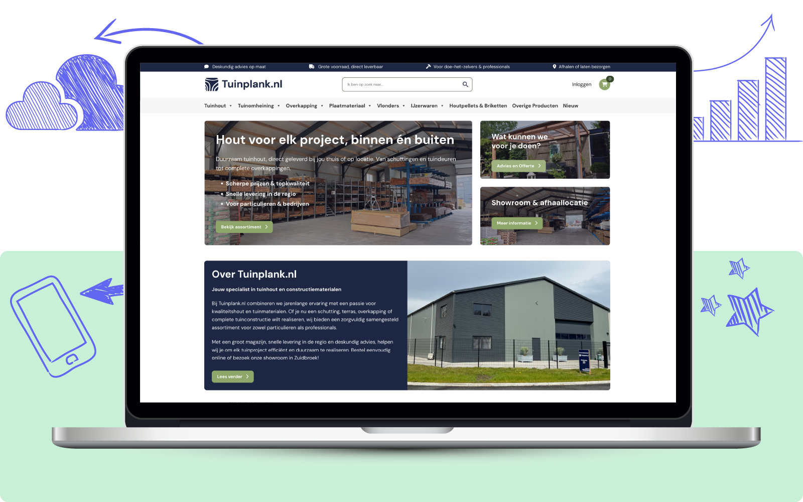 Tuinplank.nl webshop